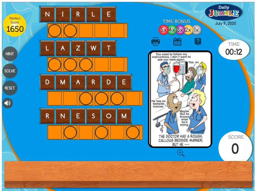 DAILY WORD GAMES ~ Word Play for the Word Smart - Big Ideas for Little  Scholars